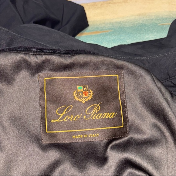 Loro Piana Rain Coat NetJets Trench Storm System Twenty K Jacket 2XL - Picture 9 of 13